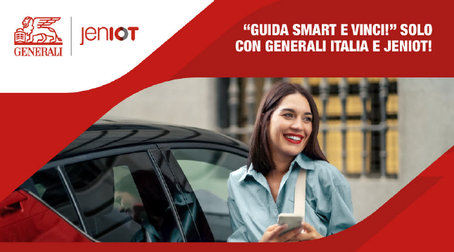 “Guida smart e vinci!”: con Generali la sicurezza ti premia